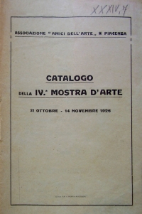 Ovaldo Bot - Bot espone: Studio, Prima della Pioggia, Autoritratto, Nelle acque del Po e Rustico di campagna - 1926
