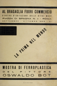 Osvaldo Bot - La prima nel mondo - 1933