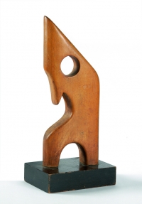 Osvaldo Bot - Madonna astratta (legno) - 1949
